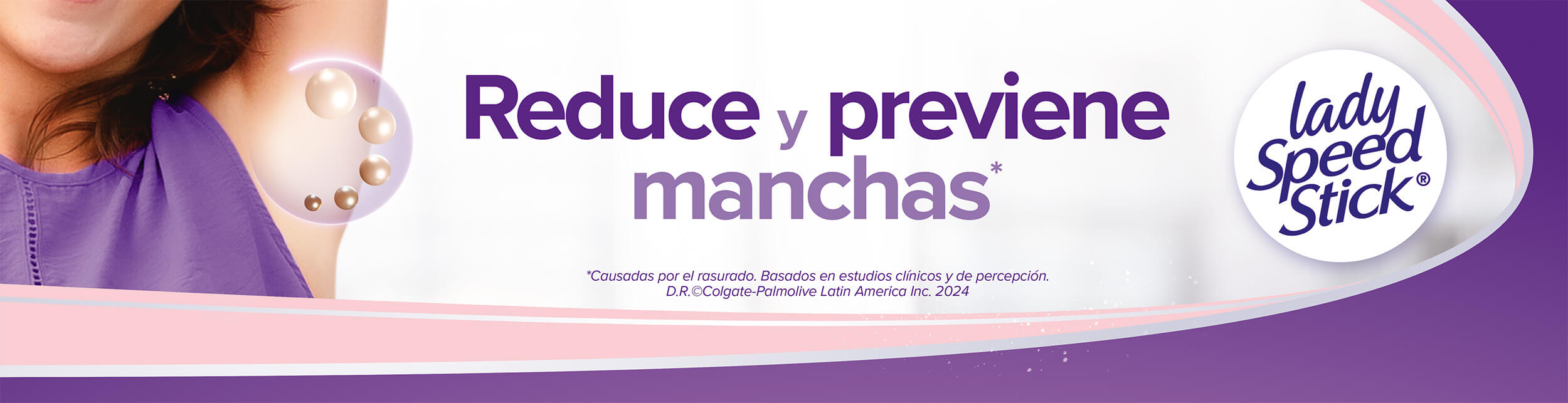 Reduce y previene manchas