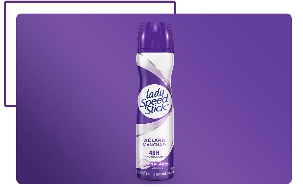Desodorante Lady Speed Stick Carbon Absorb en aerosol